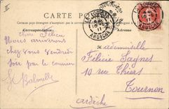 CPA La Louvesc Les Sept Fayards
