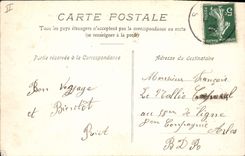CPA La Louvesc Vue generale prise au dessus de la Maison des Freres