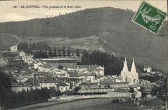 CPA La Louvesc Vue generale et le Mont Chaix 