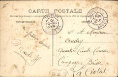 CPA La Louvesc La Route d'Annonay 
