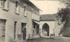 CPA La Louvesc La Fontaine de St Regis 