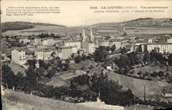 CPA La Louvesc Ardeche Vue panoramique d'Annonay et de Dunieres 