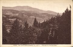 CPA La Louvesc Ardeche Vue sur la Vallee d'Ay 