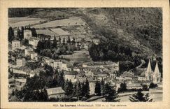CPA La Louvesc Ardeche vue Aerienne 