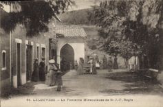 CPA La Louvesc La Fontaine Miraculeuse de St J F Regis 