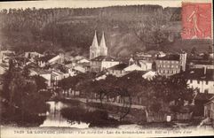 CPA La Louvesc Ardeche vue Nord Est Lac du Grand Lieu Cure d'Air 