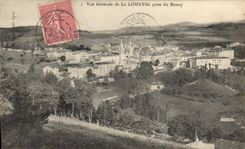 CPA Vue Generale de la Louvesc prise du Bessey 