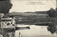 CPA L'Ardeche Pittoresque La Louvesc Lac de Grand Lieu 