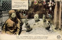 CPA La Louvesc Ardeche Lit de Mort de St Regis Precieux Tresor que Conservant avec ferveur les Havit