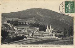 CPA La Louvesc vue generale et le Mont Chaix 