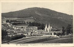 CPA La Louvesc vue generale et le Mont Chaix 