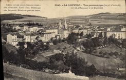 CPA La Louvesc vue Panoramique d'Annonay et de Dunieres 