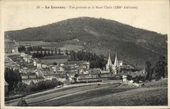 CPA La Louvesc vue generale et le Mont Chaix 