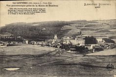 CPA La Louvesc Cure d'Air vue Panoramique prise de la Route de Dunieres 