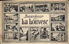 CPA Souvenir de La Louvesc 