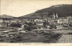 CPA La Louvesc vue generale et le Mont Besset 
