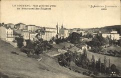 CPA La Louvesc vue generale prise du Boulevard des Elegants 