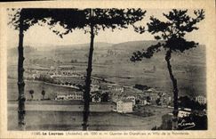 CPA La Louvesc Ardeche Quartier du Grand Lieu et Villa de la Providence 