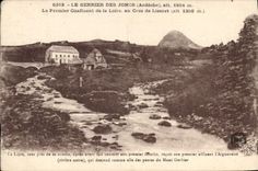 CPA Le Gerbier des Joncs (Ardeche) alt 1554 m Le Premier Confluent de la Loire au Cros de Lizeret (a