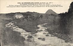 CPA Le Gerbier des Joncs (Ardeche) alt 1554 m Le Premier Confluent de la Loire (alt 1250 m)
