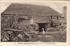 CPA Gerbier des Joncs (Ardeche) alt 1551 m La Ferme de Loire