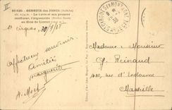CPA Gerbier des Joncs (Ardeche) alt 1551 m La Loire et son premier confluent l'Aigueneire (Riviere N
