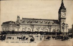 CPA Paris (XIIe) La Gare de Lyon