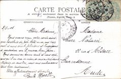 CPA Paris La Grille du Parc Monceau