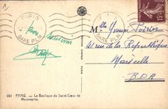 CPA Paris La Basilique du Sacre Coeur de Montmartre