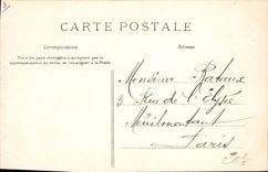 CPA Paris Notre Dame Portail des Chantres