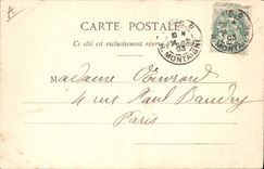 CPA Paris Le Palais de Justice et la Sainte Chapelle 29 mai 1909