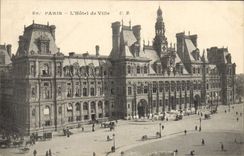 CPA Paris L'Hotel de Ville