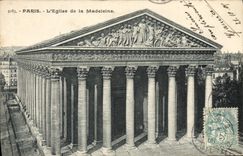 CPA Paris L'Eglise de la Madeleine