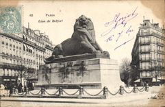 CPA Paris Lion de Belfort