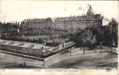 CPA Paris Facade de l'Hotel des Invalides