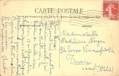 CPA Paris Le Bois de Boulogne Ponite du Grand Lac