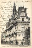 CPA Paris Mairie du Xe arrondissement Faubourg Saint Martin