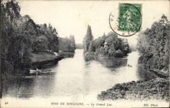 CPA Paris Bois de Boulogne Le Grand Lac