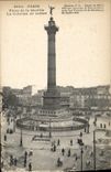 CPA Paris Place de la Bastille La Colonne de Juillet