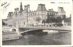 CPA Paris L'Hotel de Ville