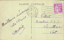 CPA Paris Fontaine Carpeaux dite de l'Observatoire