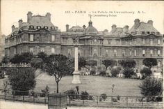 CPA Paris Le Palais du Luxembourg