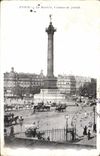 CPA Paris La Bastille colonne de Juillet
