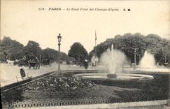 CPA Paris Le Rond Point des Champs Elysees