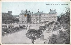 CPA Paris Le Jardin du Luxembourg