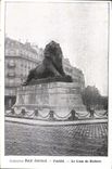 CPA Paris Petit Journal Le Lion de Belfort