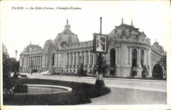 CPA Paris le Petit Palais Champs Elysees