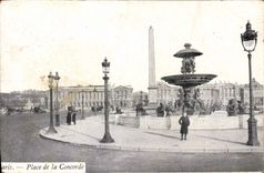 CPA Paris Place de la Concorde