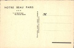 CPA Paris Le Sacre Coeur