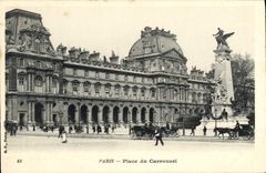 CPA Paris Place du Carrousel